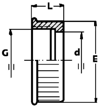 Preview: Überwurfmutter