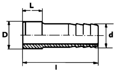 Preview: Druckschlauchtüllen