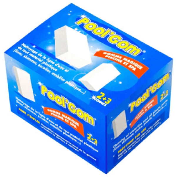 Pool'Gom, Reinigungs-Gummi für die Wasserlinie